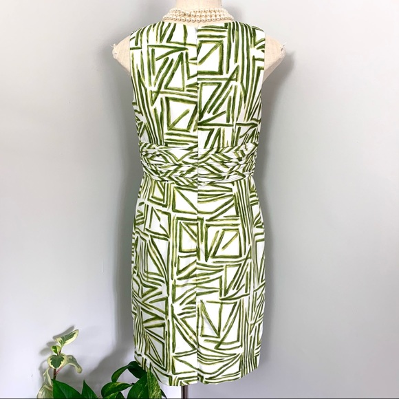 Retro Bombshell Wiggle Dress, Bamboo Print (S/M) - Picture 7 of 8